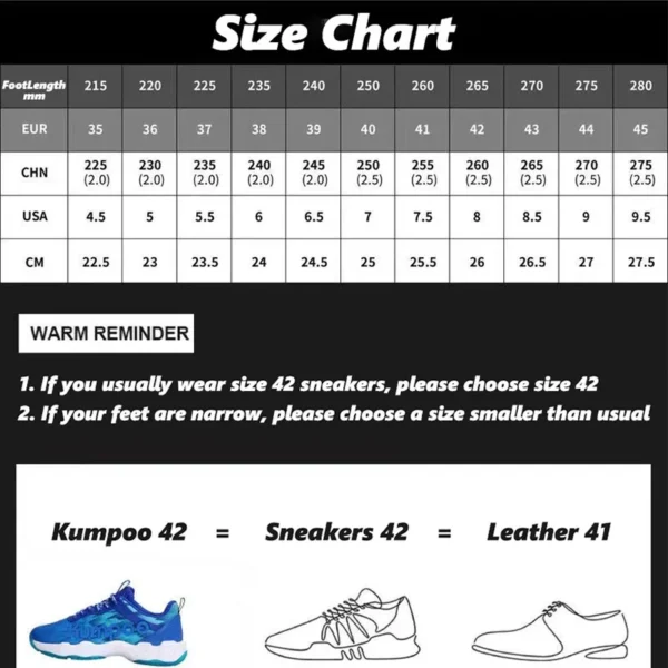 Brand Kumpoo Men's Badminton Shoes Professional Couples Luxury Table Tennis Sneakers Anti Slip Breathable Volleyball Footwears - Image 6