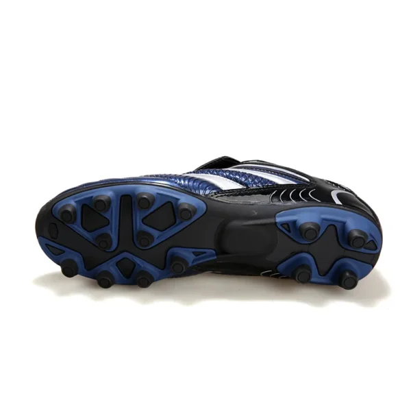 Men Football Soccer Boots Athletic Shoes New Leather Big Size High Top Cleats Training Sneaker Comfortable - Image 4