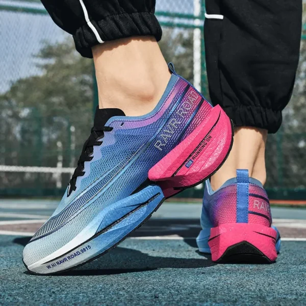 Mens Trainers Full Palm Carbon Plate Professional Male Shoes Fashion Breathable Lace-up Sneakers Running Shoes Man High Quality - Image 6