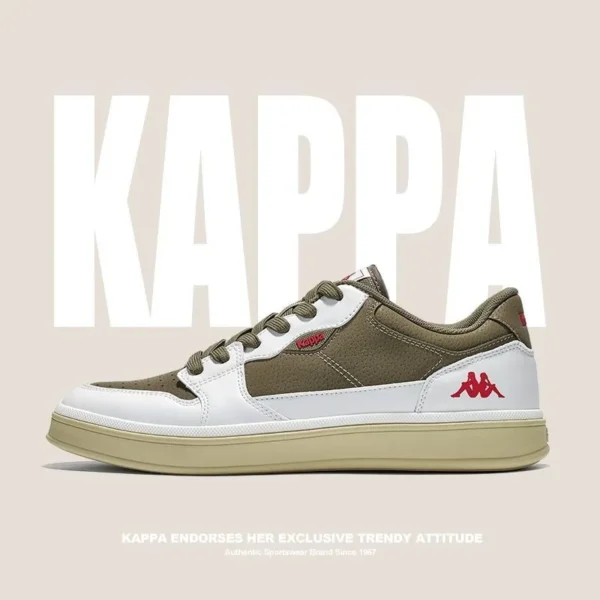 Kappa Sneakers Men's 2024 New Versatile Trendy Couples Casual Shoes Light Breathable Sports Shoes Luxury Brand Sneaker Women's